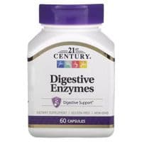 Витамин 21st Century Пищеварительные ферменты, Digestive Enzymes, 60 капсул (CEN-22556)