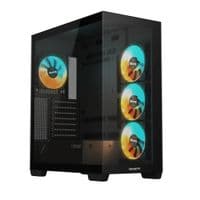 Корпус без БП Mid Tower Панорамные передние и боковые панели, поддержка Back-Connect Motherboard Design GB-C500P ST