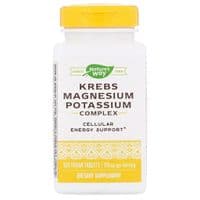Минералы Nature's Way Цикл Кребса, Магний и Калий Хелат, Krebs Magnesium Potassium, 120 таб (EMT-07766)