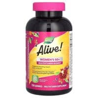 Мультивитамин Nature's Way Мультивитамины для женщин 50+, вкус ягод, Alive! Women's 50+ Gummy Mu (NWY-11537)
