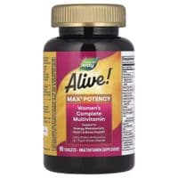 Мультивитамин Nature's Way Мультивитамины для женщин, Alive! Max3 Potency, Women's Complete Multivitamin (NWY-15543)