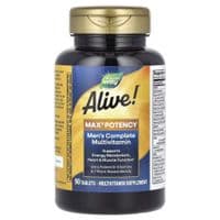 Мультивитамин Nature's Way Мультивитамины для мужчин Alive! Max3 Potency, Men's Multivitamin, 90 и (NWY-15542)