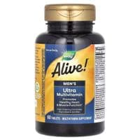 Мультивитамин Nature's Way Мультивитамины ультра для Мужчин, Alive! Men's Ultra Multivitamin, 60 (NWY-15685)