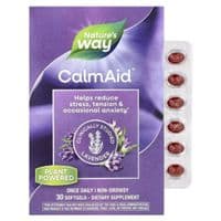 Витаминно-минеральный комплекс Nature's Way Лаванда для покоя и расслабления, CalmAid, Clinically Studie (NWY-15819)