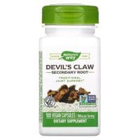 Травы Nature's Way Коготь Дьявола (Гарпагофитум), 480 мг, Devil's Claw, Secondary Root, 100 (NWY-12350)