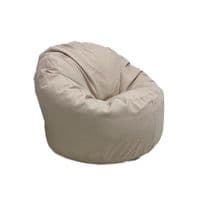 Кресло - мешок Voltronic Тучка 85 см (XXL) Велюр Great Ecru