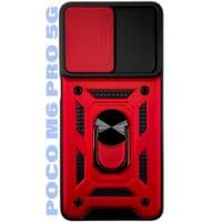 Чохол до мобільного телефона BeCover Military Poco M6 Pro 5G Red (710940)