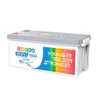 Аккумуляторная батарея Redodo 25.6V 100Ah 2560Wh LiFePO4 (100/100A)(532*207*215)