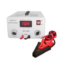 Зарядное устройство для аккумуляторов QCL-C40, AGM / LiFePO4, output:48V,60V, 72V, 5А-40А,+ крокодилы, 290x247x157mm