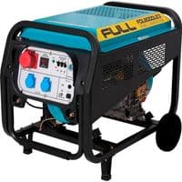 Генератор дизельный FULL FDL8000LE3, трифазный 220V, 50Hz, 7,5KVA
