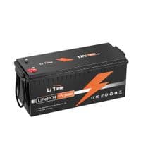 Аккумуляторная батарея LiFePO4 Litime 12V 200Ah, 2560Wh, BMS 100A, 532*207*215мм