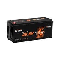 Аккумуляторная батарея LiFePO4 Litime 24V 100Ah BT, 2560Wh, BMS 100A, 532*207*215мм