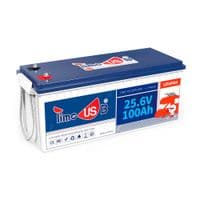 Аккумуляторная батарея LiFePO4 Timeusb 24V 100Ah, 2560Wh, BMS 100A, 532*207*216мм