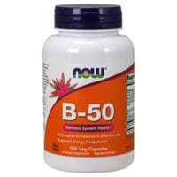 Витамин Now Foods B-Комплекс 50, 100 гелевых капсул (NOW-00420)