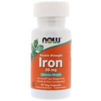 Минералы Now Foods Железо, Iron, 36 мг, 90 капсул (NOW-01444)