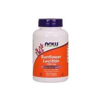Аминокислота Now Foods Подсолнечные Лецитин 1200мг, 100 желатиновых капсул (NF2311)