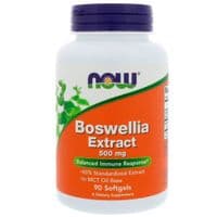 Травы Now Foods Босвеллия Экстракт, Boswellia Extract, 90 гелевых капсулов (NOW-04936)