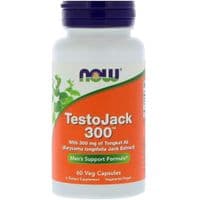 Травы Now Foods Репродуктивное Здоровье Мужчин ТестоДжек, TestoJack 300, 6 (NOW-02202)