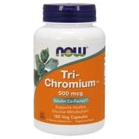 Минералы Now Foods Хром 500 мкг, Tri-Chromium, 180 вегетарианских капсул (NF1426)