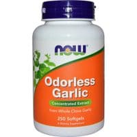 Травы Now Foods Чеснок без запаха, концентрированный экстракт, Odorless Gar (NOW-01808)