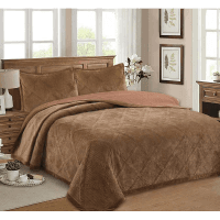 Текстиль для дому SOHO Покривало 200*230 см VELUR Brown