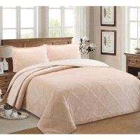 Текстиль для дому SOHO Покривало 200*230 см VELUR Ivory