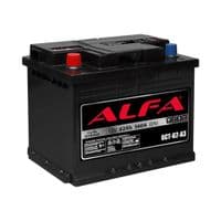 Аккумулятор авто Мегатекс ALFA 6СТ-62-АЗ (лев) ТХП 560