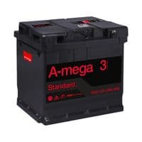 Аккумулятор авто Мегатекс A-mega Standard (М3) 6СТ-50-АЗ (прав) ТХП 390