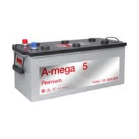 Аккумулятор авто Мегатекс A-mega Premium (M5) 6СТ-140-А3 (лев) ТХП 850