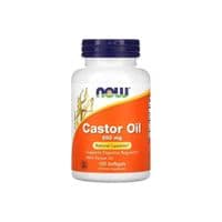 Травы Now Foods Касторовое масло, 650 мг, Castor Oil, 120 гелевых капсул (NOW-01723)