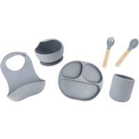 Набор детской посуды MoMi AMI grey (AKCE00044)