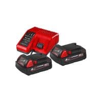 Набор аккумуляторов + зарядных устройств Milwaukee Li-Ion M18 NRG-202 (4933459213)