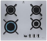 Варочная поверхность Electrolux газовая, 60см, чугун, нерж.