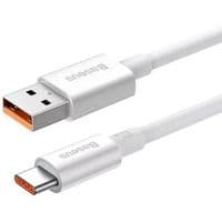 Кабель Baseus Superior Series Fast Charging Data Cable USB to Type-C 100W 1m Moon White