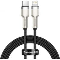 Кабель Baseus Cafule Series Metal Data Cable Type-C to iP PD 20W 0.25m Black
