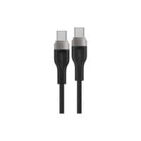 Кабель ACEFAST C11-03 Type-C to Type-C 3A, 60W, 1.2m, nylon + PVC, zinc connectors, Black