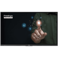 Серія Prestigio Solutions Multiboard (Monoblock): 65 дюймів, UHD, чіпсет T982, 8 ГБ оперативної пам’яті DDR4 / 64 ГБ SSD, ОС Android 13.0, динамік 15 Вт x 2, з сабвуфером 16 Вт. Подвійний Wi-Fi, 40TP, 80-контактний роз’єм OPS, 6 звичайних сенсорних пер