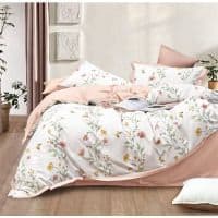 Комплект постільної білизни SOHO Євро Elle 200*230 Wildflowers Rose