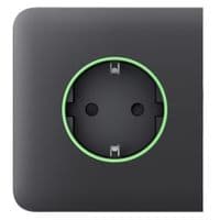 Умная розетка Ajax SideCover graphite