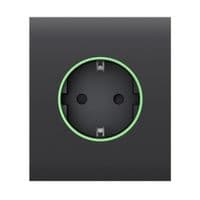 Умная розетка Ajax CenterCover graphite