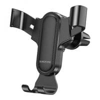 Тримач для мобільного BOROFONE BH74 Rock Air outlet gravity car holder Black