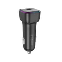 Автомобильное зарядное устройство  BOROFONE BZ28 Trophie single port PD30W car charger Black