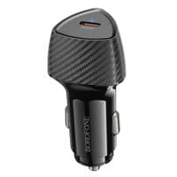 Автомобильное зарядное устройство BOROFONE BZ31B Solid single-port PD30W car charger Black