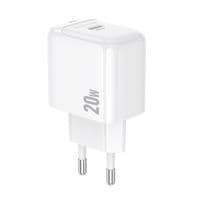 Сетевое зарядное устройство BOROFONE BAS43A Potential single-port PD20W charger(EU) White