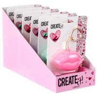 Бальзам для губ брелок LOVE Губи CREATE IT!