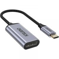 Переходник USB 3.1 Type-C --> Displayport F 4K 60Hz серый Choetech