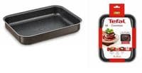 Деко Tefal Success, прямокутна, 19х25см, алюміній, чорний