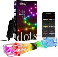 Smart LED Гірлянда Twinkly Dots Lights RGB 60 Gen II, IP20, кабель прозорий