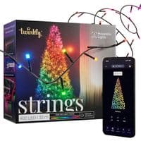 УЦІНКА! Гірлянда Smart LED Twinkly Dots Lights RGB 400 IP44 20м USB-C кабель чорний
