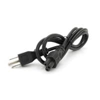 Кабель питания 1m, 0.5mm, PC-184/2 B-C13 для ноутбука (американский разъем), Black, OEM Q25